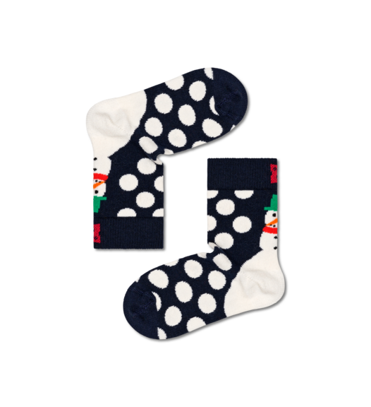 Happy Socks Kids Jumbo Snowman Sock Socken in Mehrfarbig