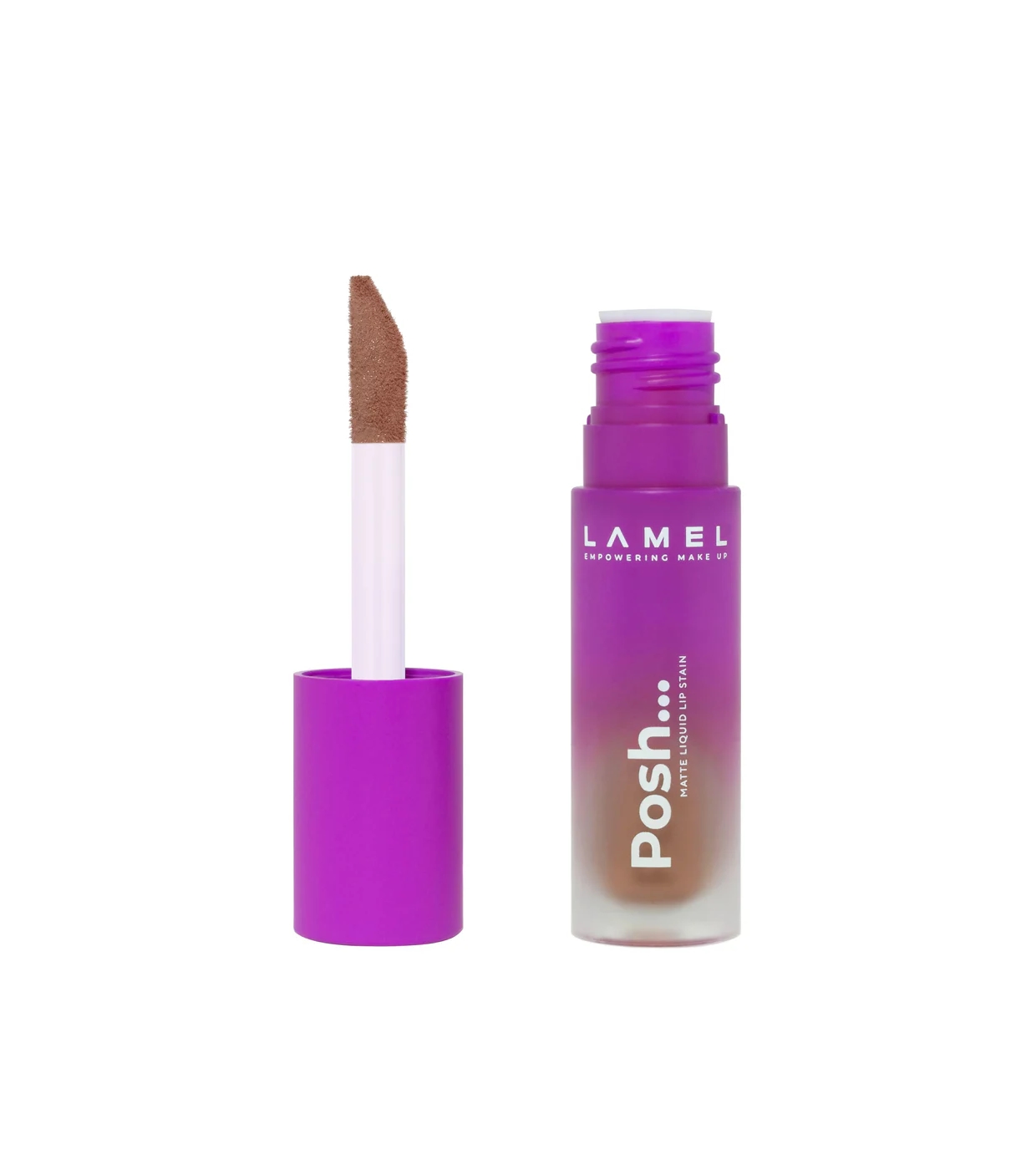Lamel - Batom Líquido Matte Posh Matte - 408: Passion Pink