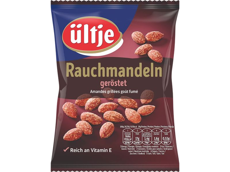 Ültje Rauchmandeln 150 g Geröstete Mandeln, veredelt mit Rauch
