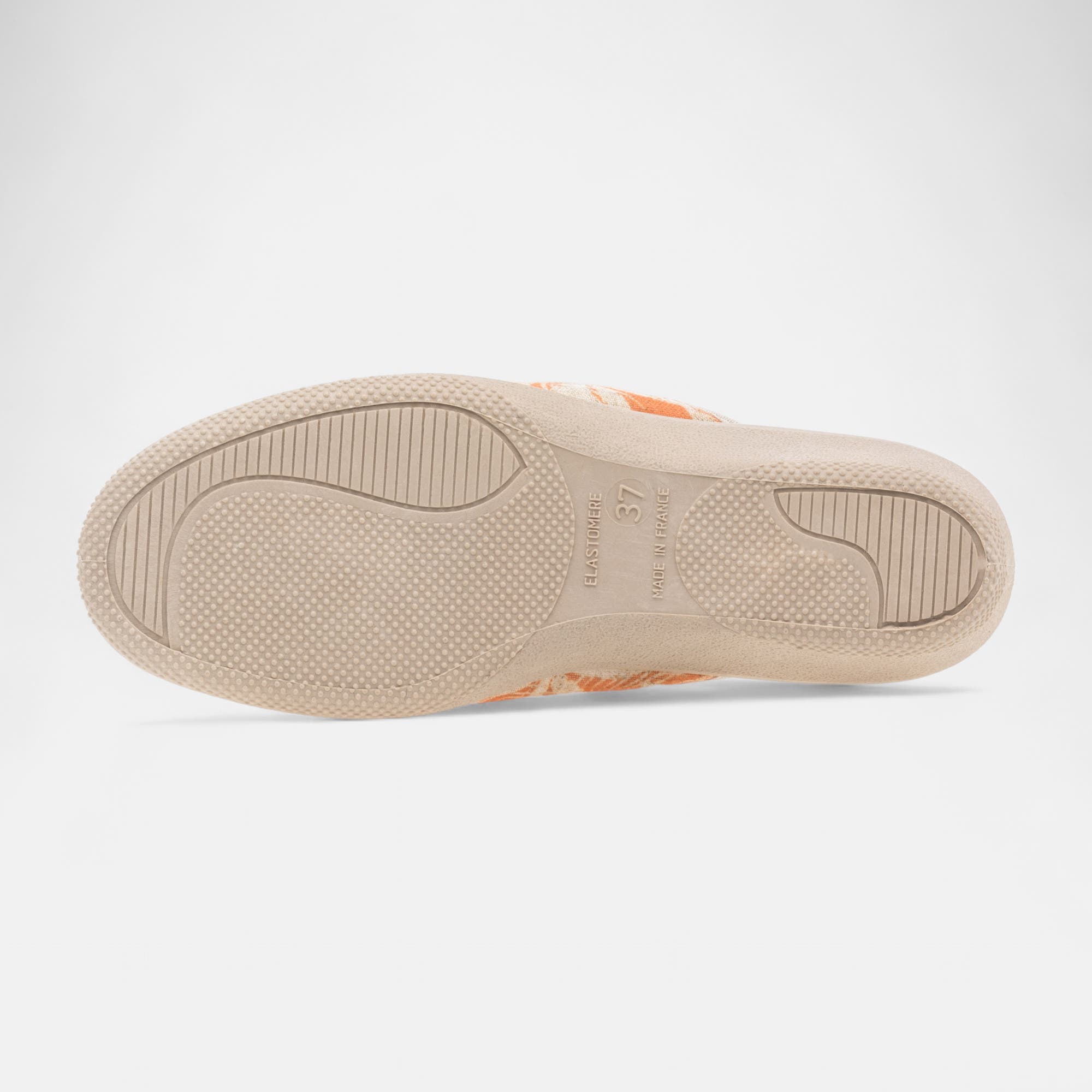Pantoufles sabots Femme orange