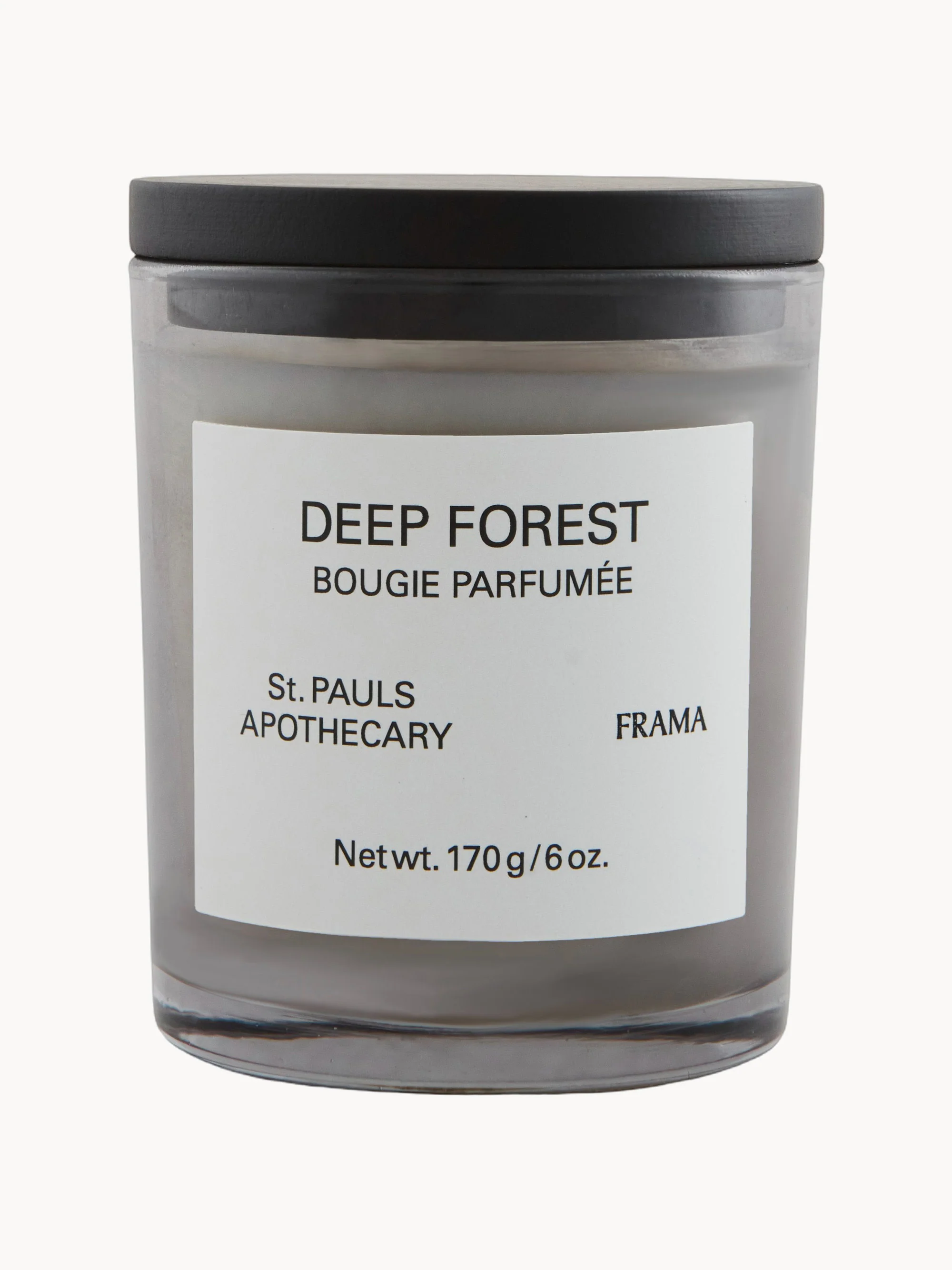 Geurkaars Deep Forest (oranje, witte roos, cederhout & patchouli)