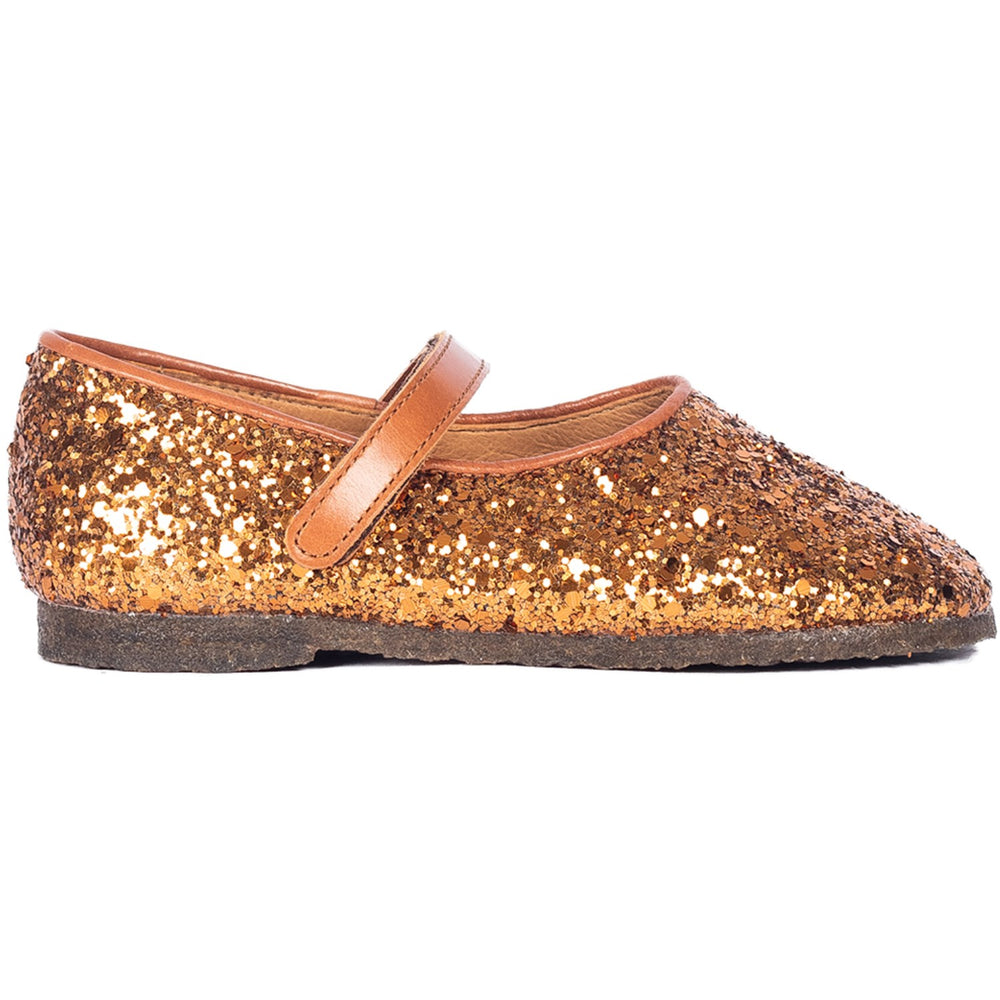 Køb Angulus Bronze Glitter/Cognac Ballerina I Funklende Glitter
