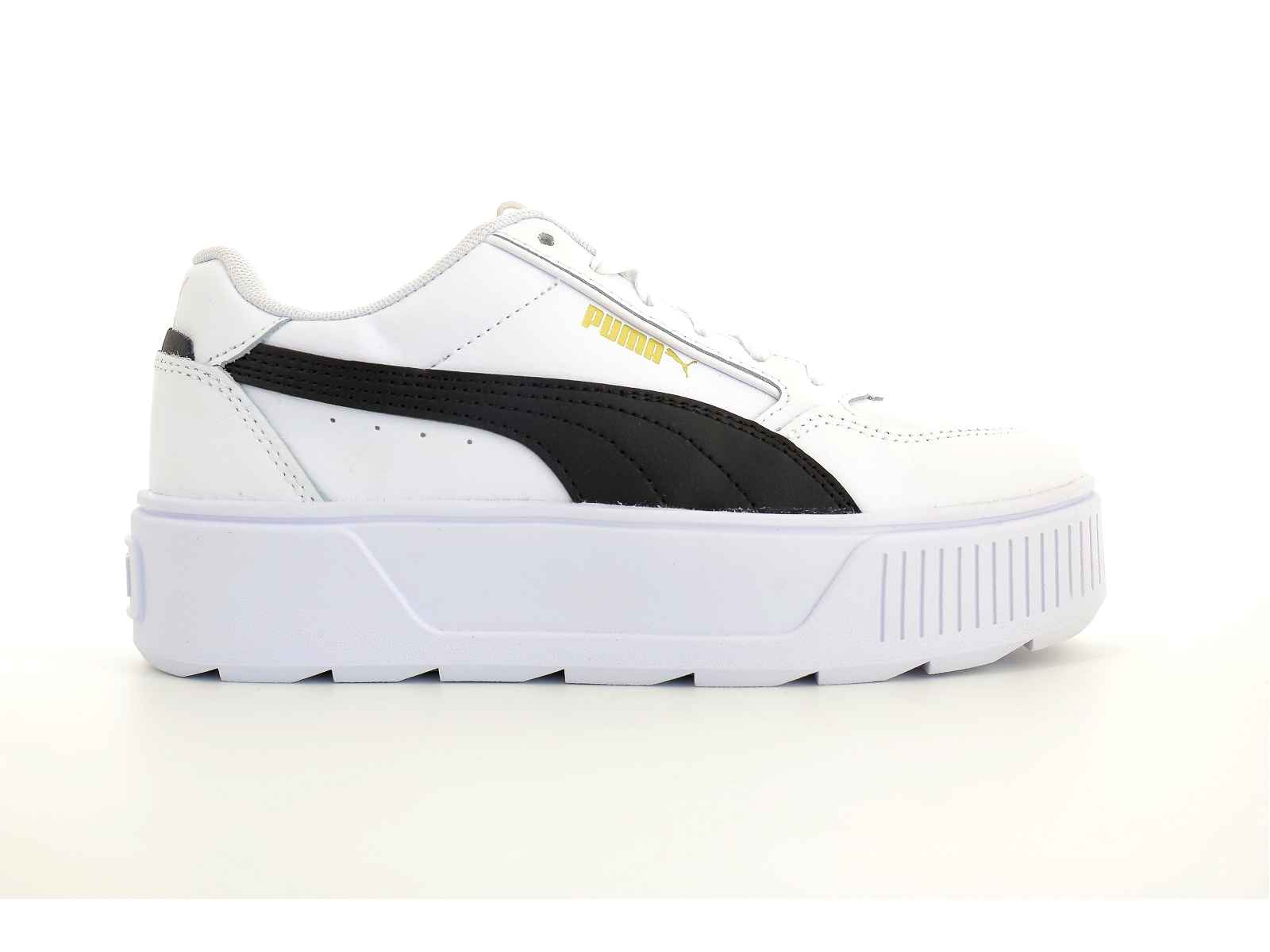 Puma-387212 Matières combinées Blanc Noir