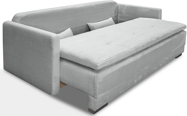 INOSIGN Schlafsofa »Andrea« mit Boxspringaufbau, Bettfunktion & Bettkasten, Dauerschlafsofa