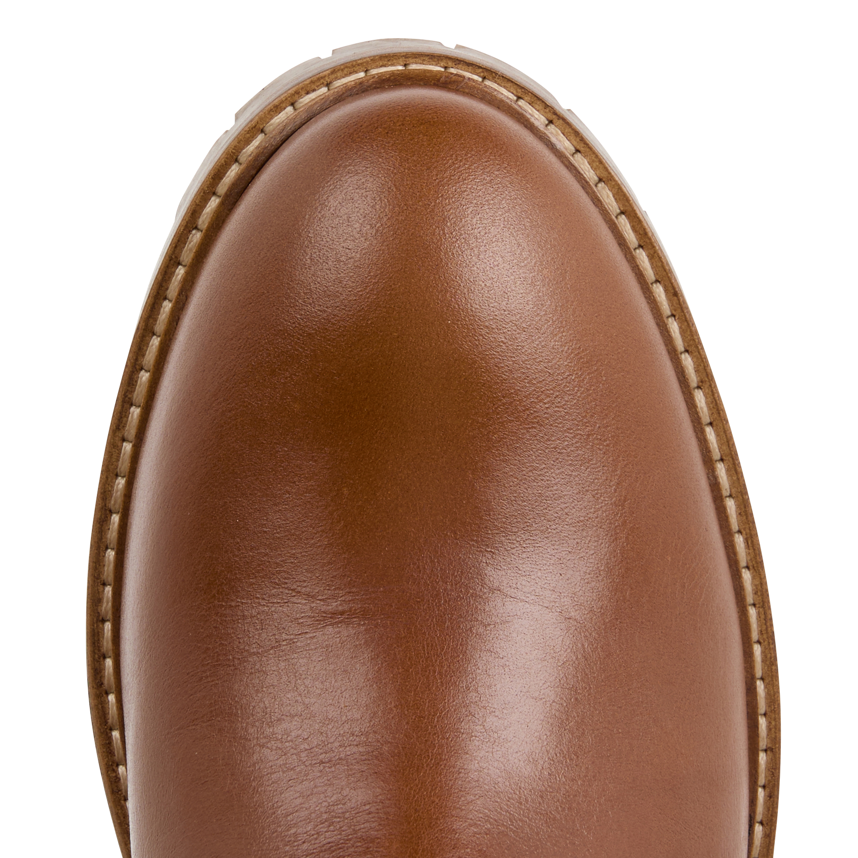 ADOLIE - Boots à talons en cuir| Marron