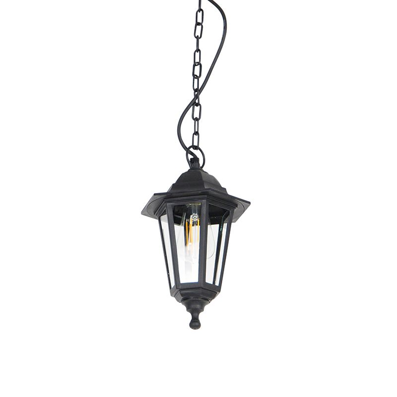 Buitenhanglamp zwart - New Haven