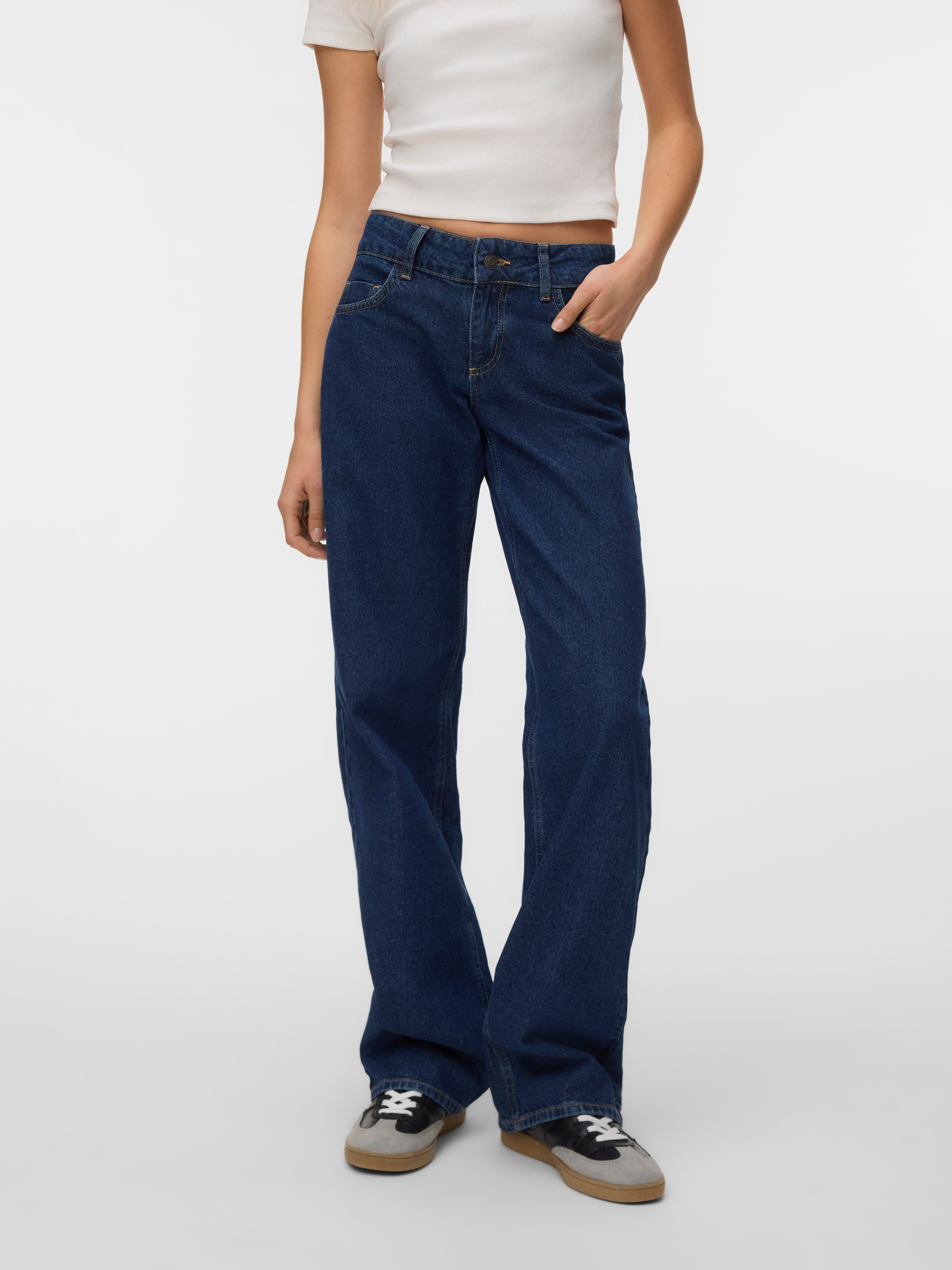 SNRANCY Low rise Wide leg fit Jeans