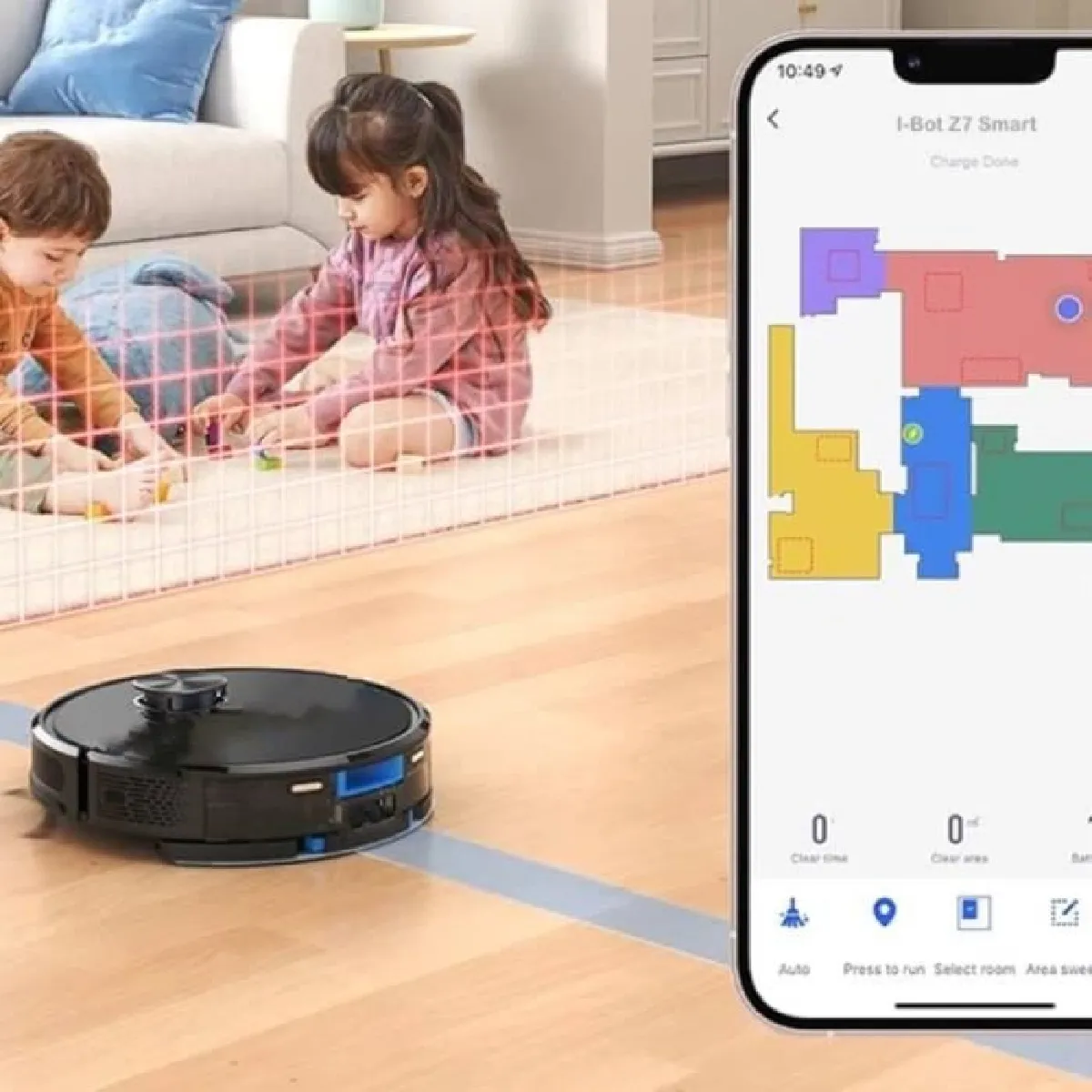 EZIclean I-Bot Z7 Smart