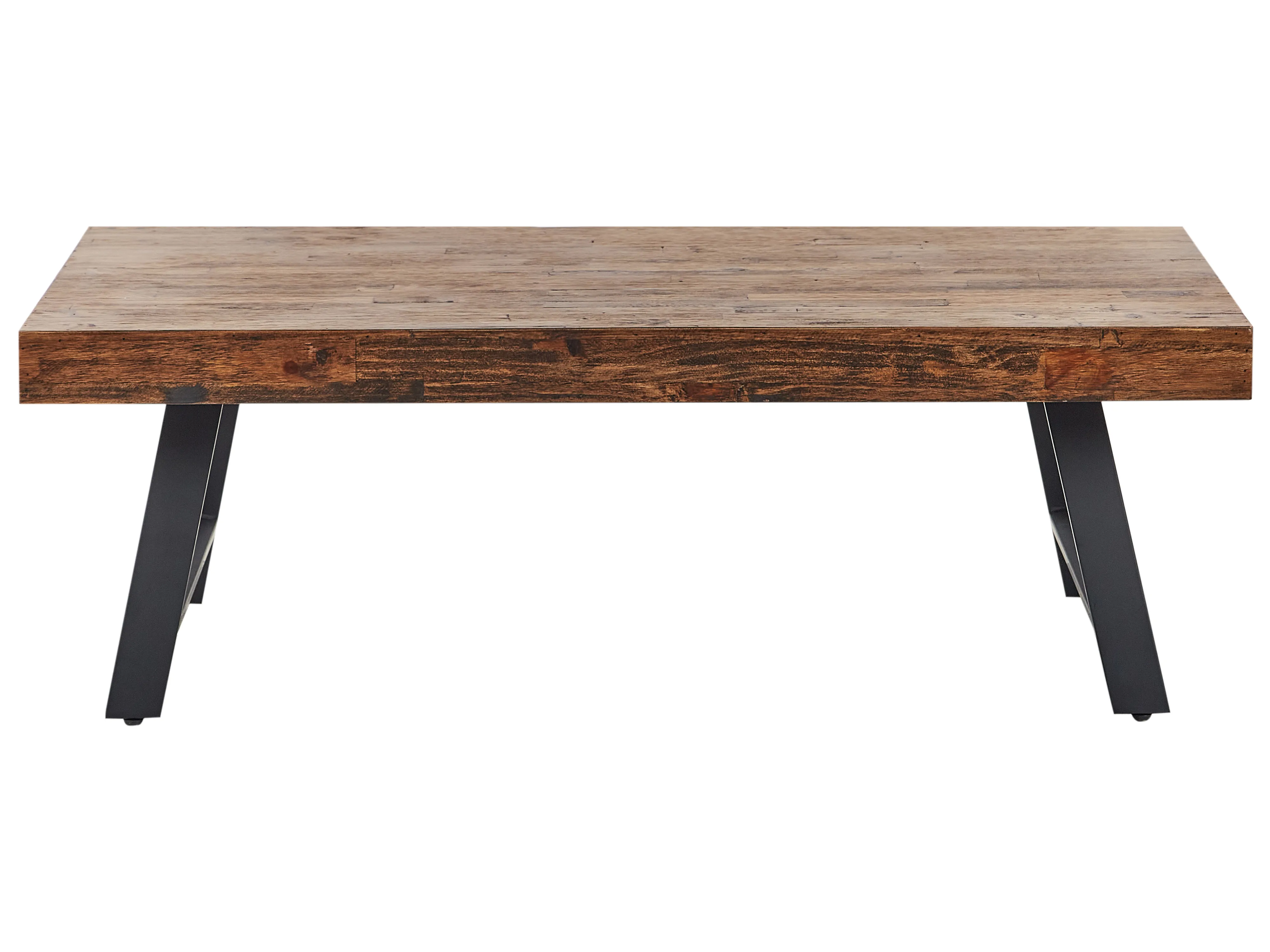 Salontafel WARTON Dennenhout Donkerbruin
