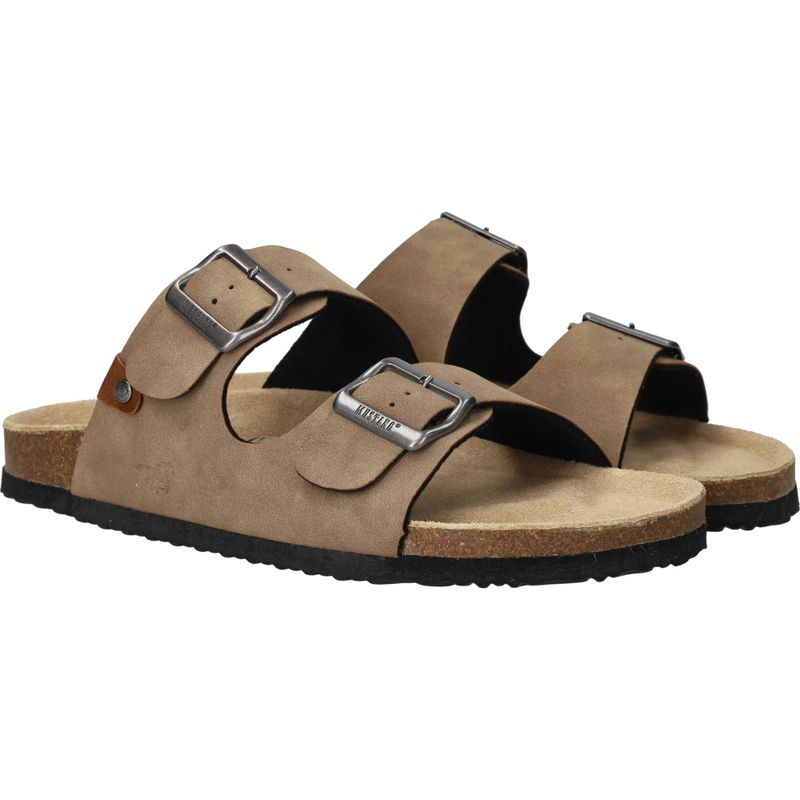Mustang Slippers Beige Heren