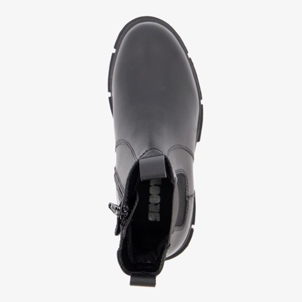 Groot leren meisjes chelsea boots