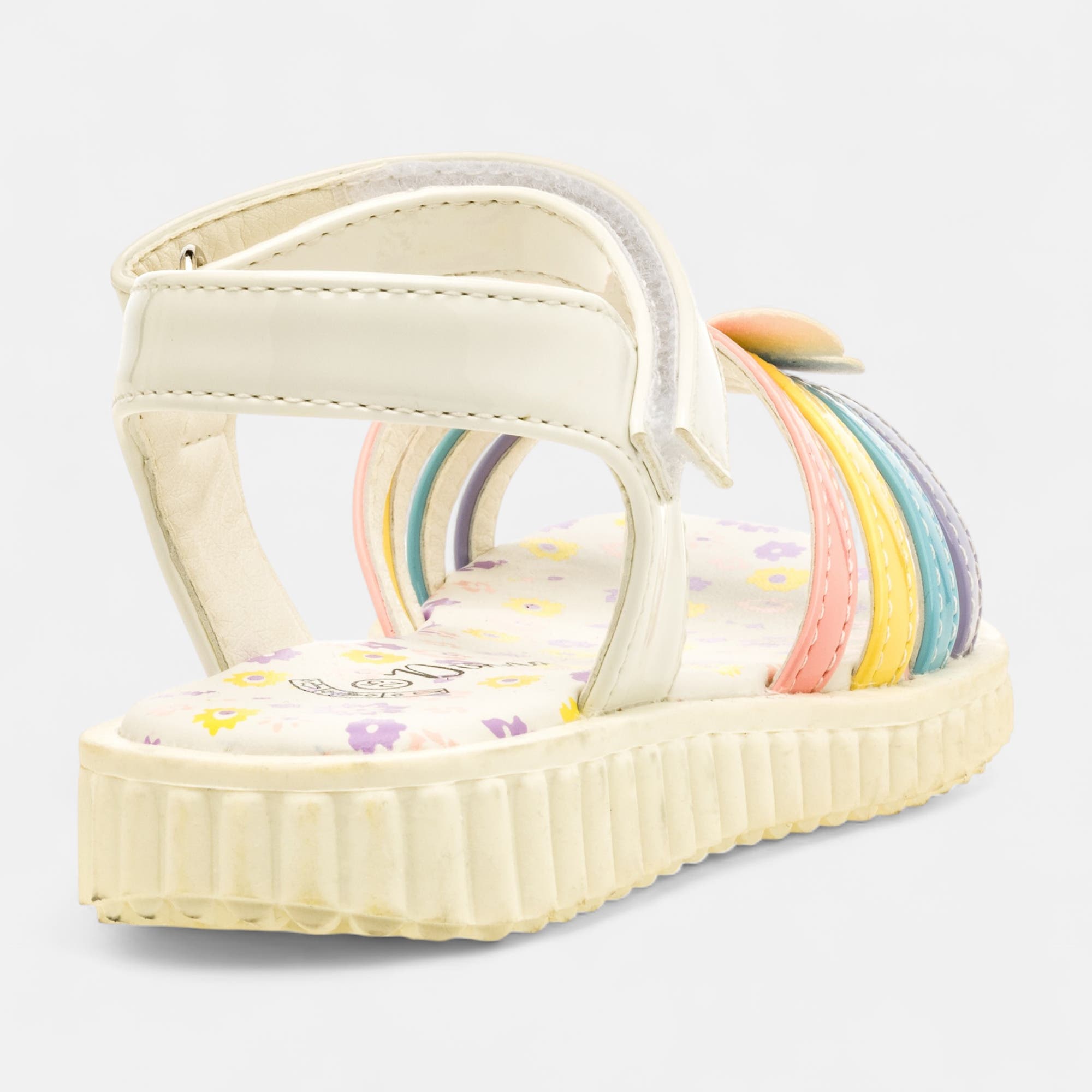 Nu-pieds Fille blanc