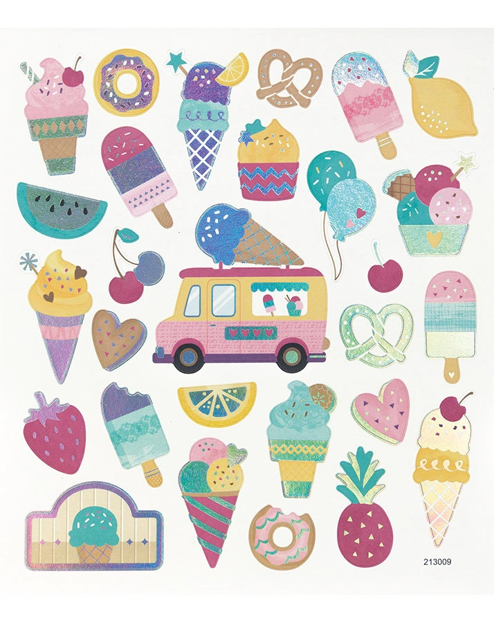 Charming-Sticker ALLYEAR I mit 2 Bögen in bunt