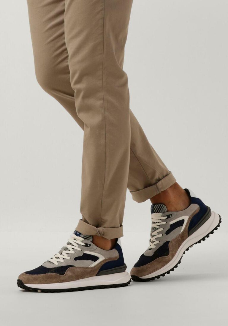 FLORIS VAN BOMMEL blauwe floris van bommel lage sneakers sfm-10159