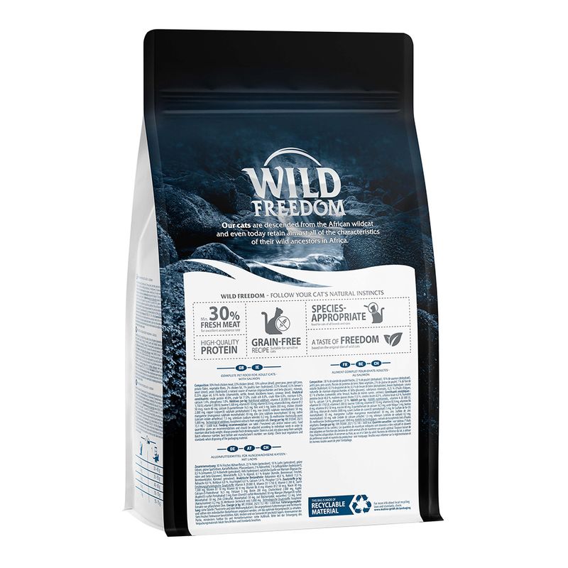Wild Freedom Adult Cold River Sterilised, saumon - sans céréales