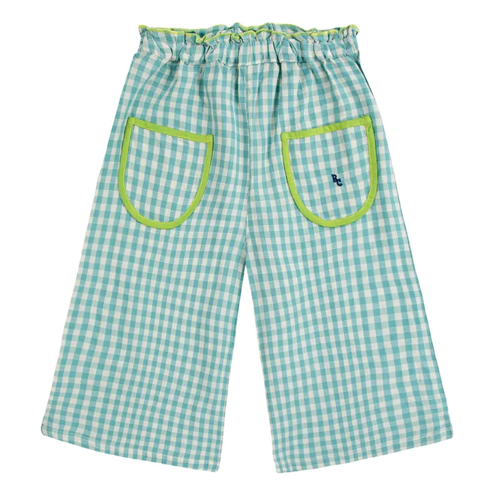 Bobo Choses Jupe-Culotte Vichy | Bleu Clair
