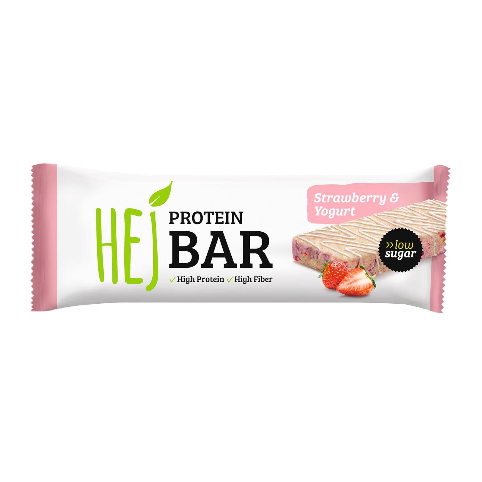 Hej Protein Bar Strawberry Yogurt