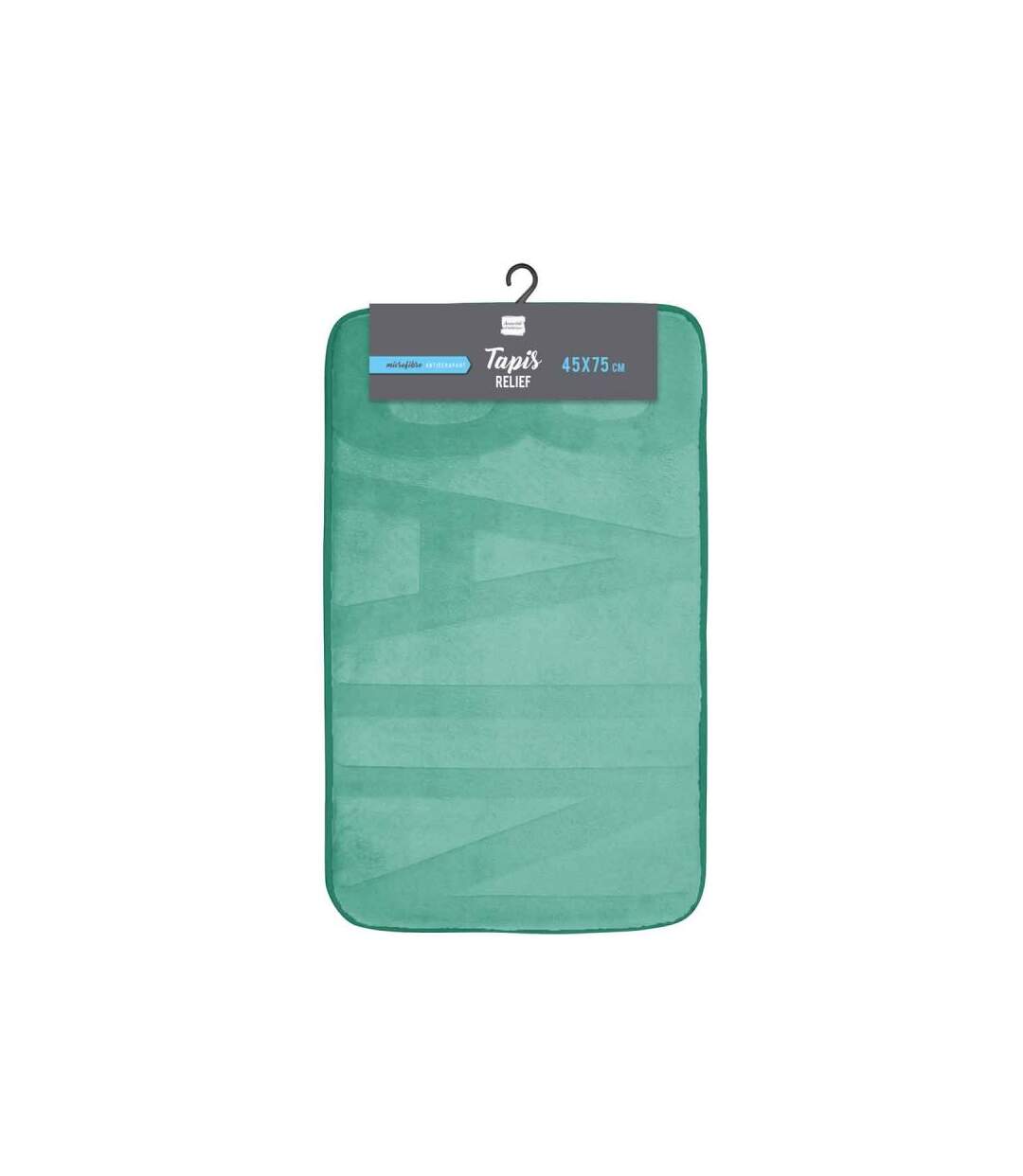 Tapis de Bain Microfibre Relief 45x75cm Tilleul