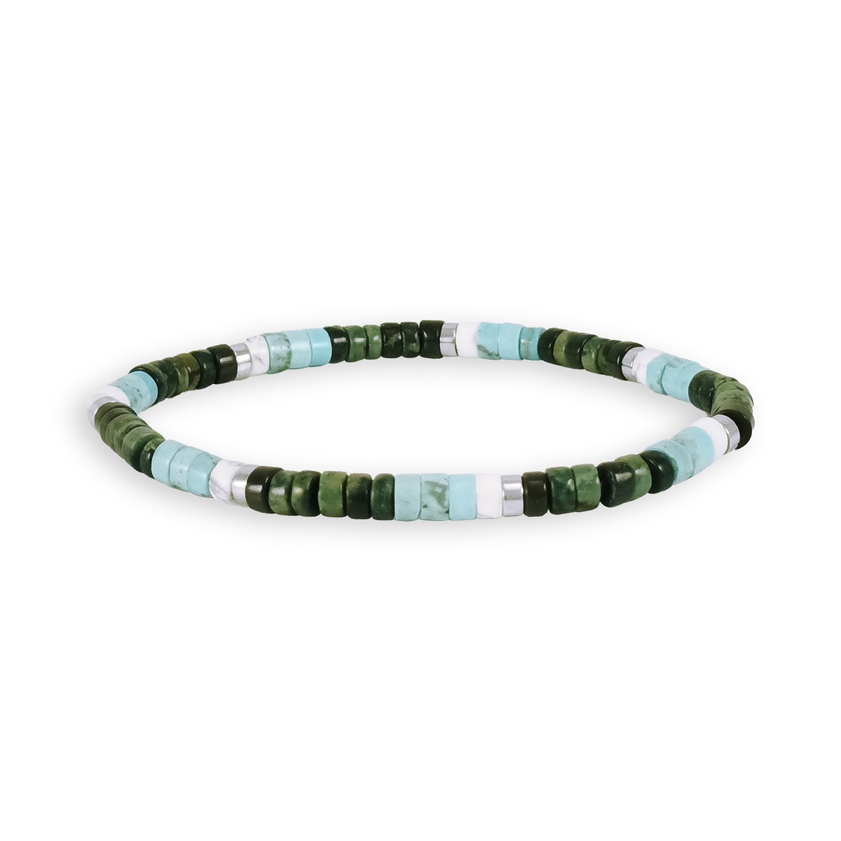 Bracelet en pierres naturelles reconstituées