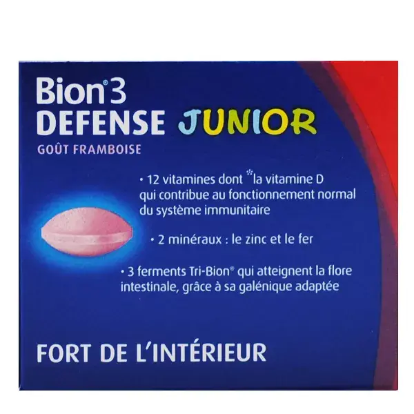 Bion 3 Defense Junior 30 comprimidos mastigáveis