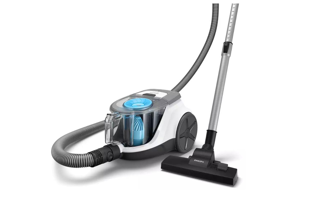 Bodenstaubsauger XB2122/19 Blau/Weiss<br>Beutelloser Staubsauger