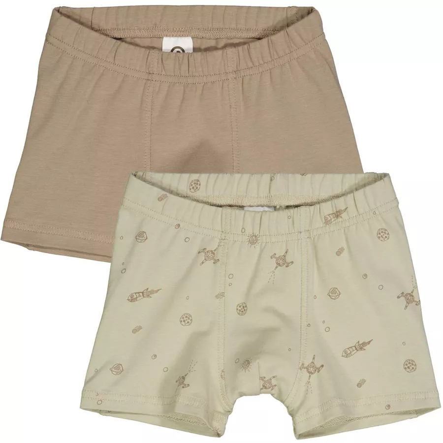 Müsli Unterwäsche 2er-Set Boxer Cashew