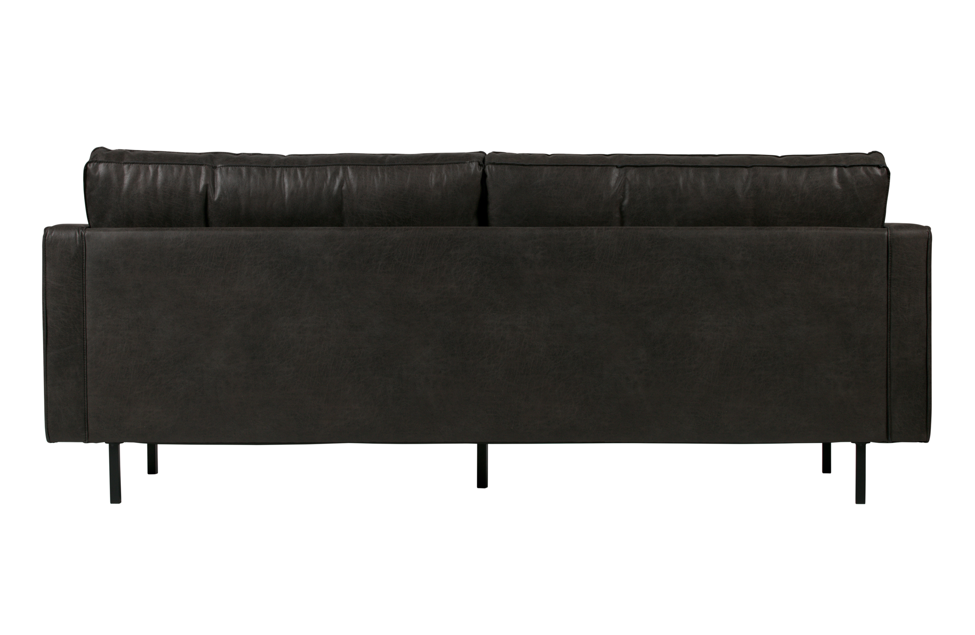 Bank Rodeo Classic Lederlook 2,5-zits Bank Rodeo Classic 2,5-zits - Zwart
