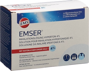 Emser Inhalationslösung 4% hyperton, 20 Stück