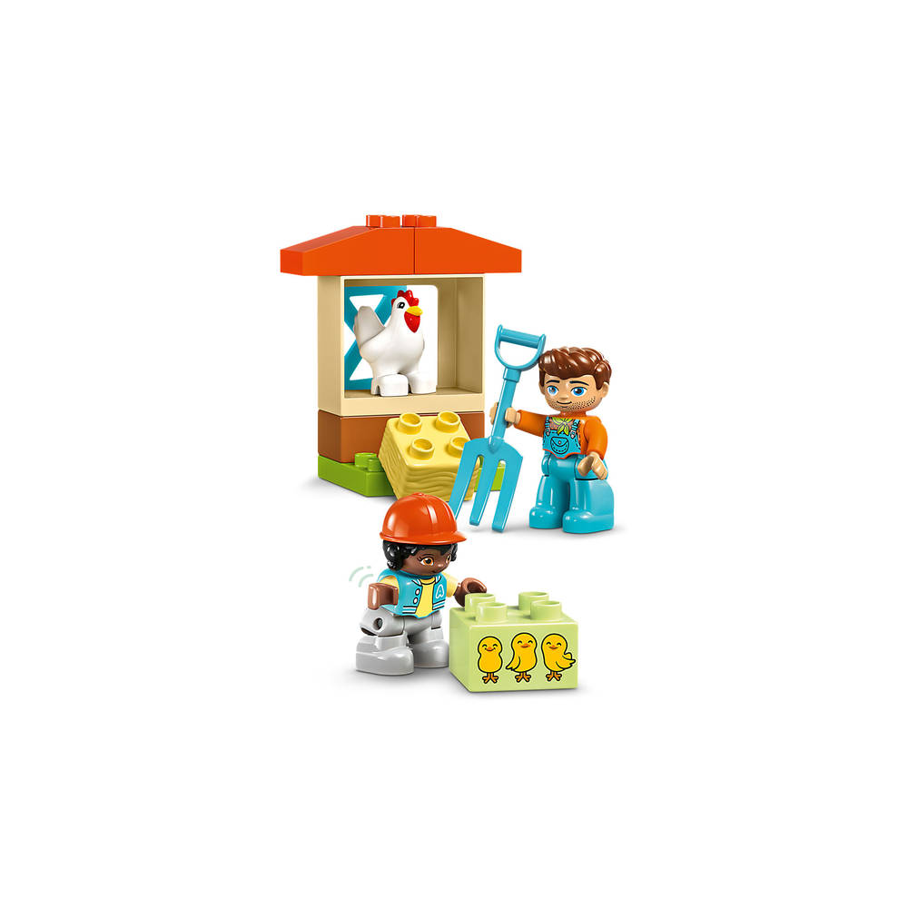 LEGO DUPLO dieren verzorgen op de boerderij 10416