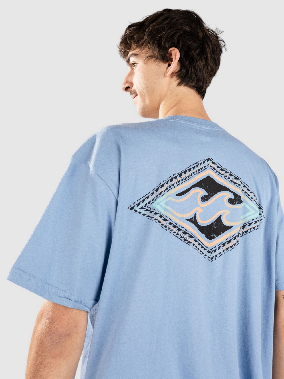 Billabong Crayon Wave T-Shirt sky blue