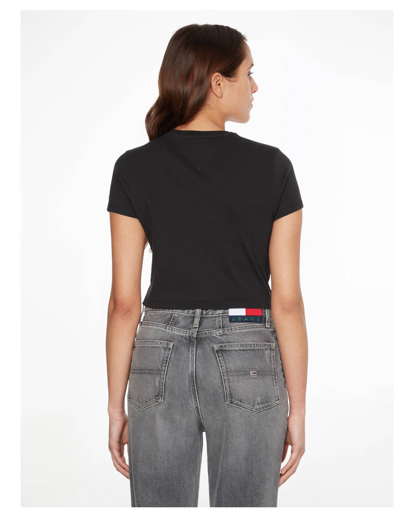 Tommy Jeans| Damen Crop Top Kurzarm