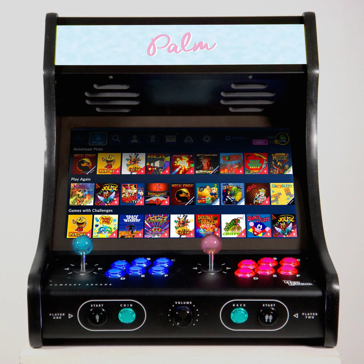 Compact Arcade Family - Miami Palm by Yoko Honda Bornes d'arcade