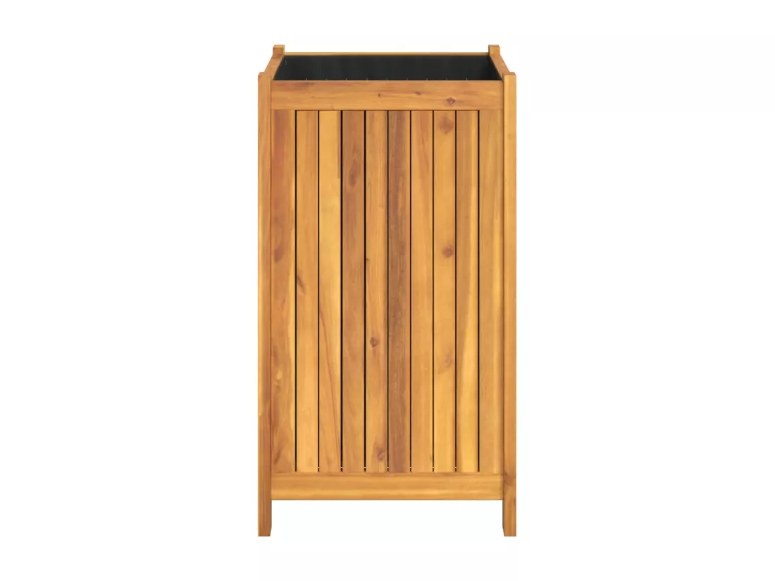 Jardinière bac lit surélevé bois marron 42 x 42 x 75 cm 02_0038134