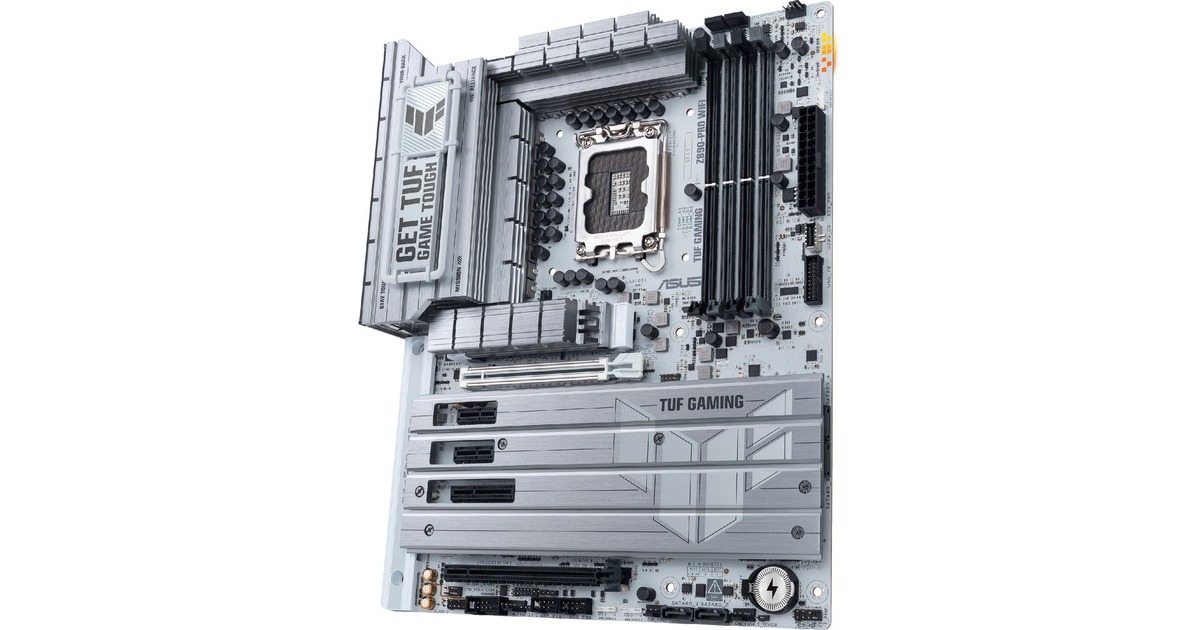 ASUSTUF Gaming Z890-PRO WIFI socket 1851 moederbord  (RAID, 2.5Gb-LAN, Wi-Fi 7, BT, Sound, ATX)