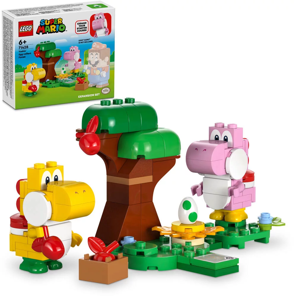 LEGO®SUPER MARIO™ 71428 - ENSEMBLE D'EXTENSION FORET DE YOSHI
