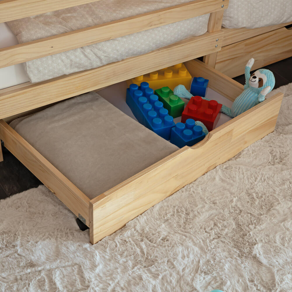 Home Deluxe kinderbed Natuur Met lades