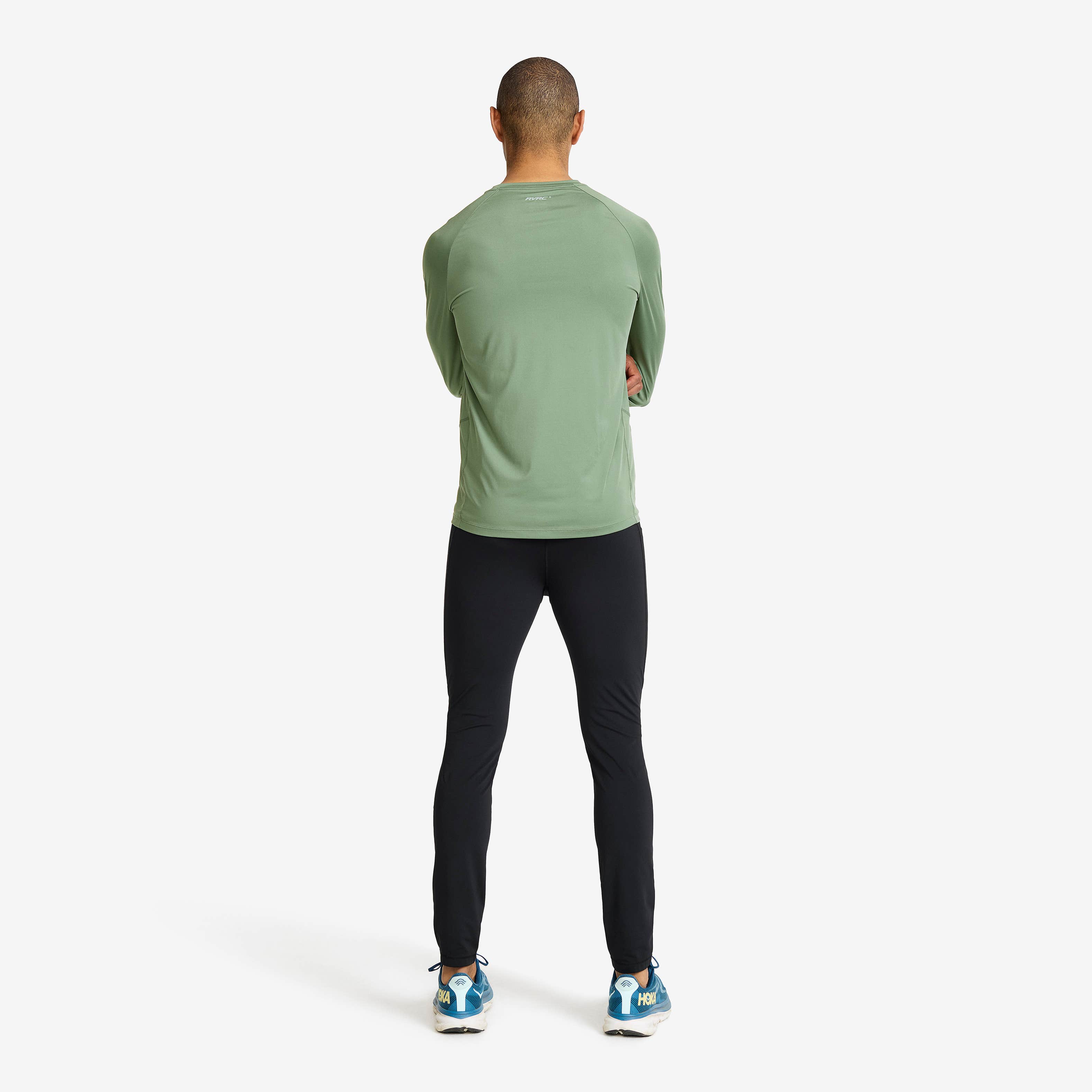 Stride Active Long-sleeved T-shirt Herre Dusty Green
