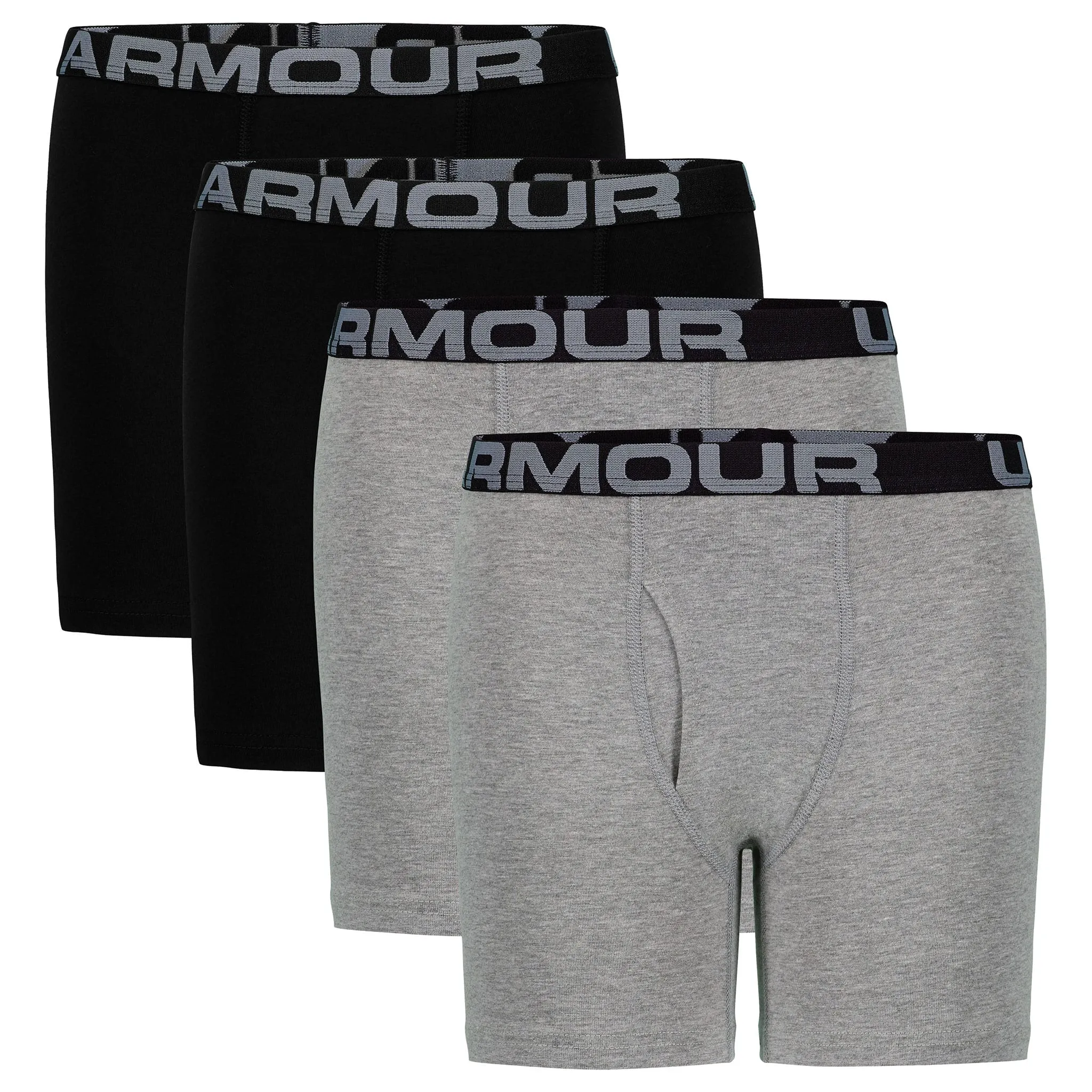 Under Armour Boxer Paquet de 4 Coton UA 7-20ans