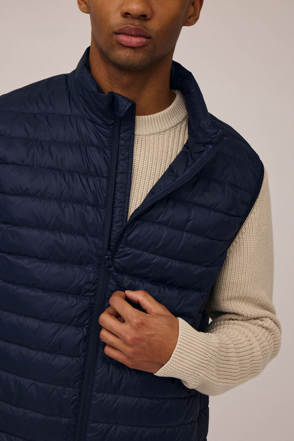 Magasin du Nord Collection Floran 2 light padded down vest - GRS Night sky