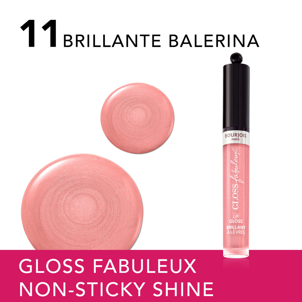 Bourjois Gloss Fabuleux Lipgloss Brillante Ballerina 112.4 gr