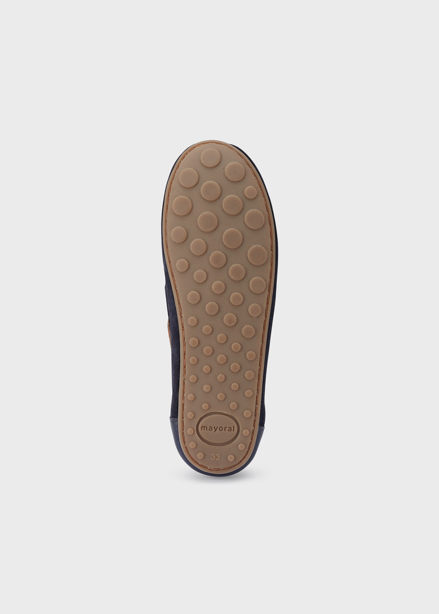 Mocassim de couro para menino