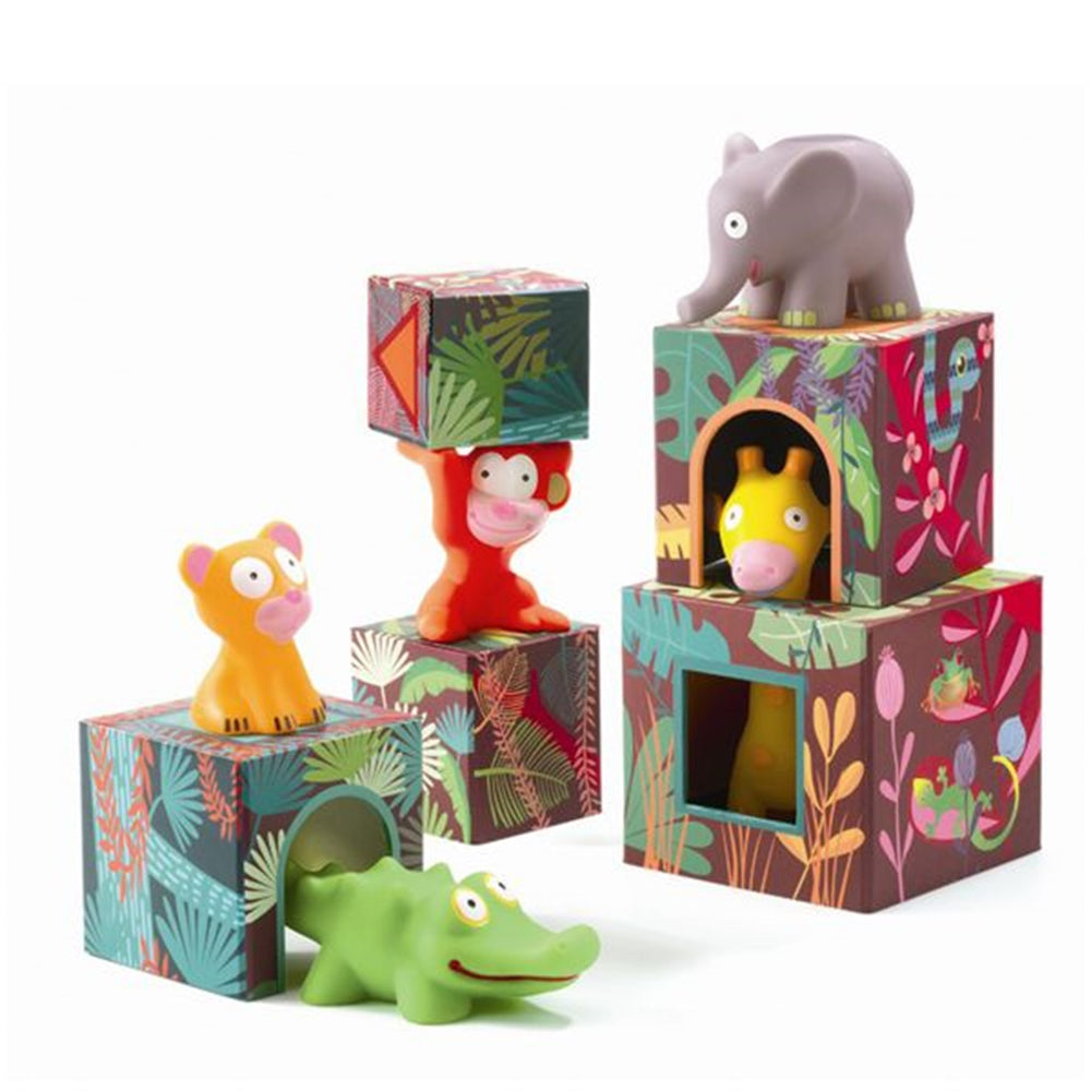 Køb Djeco Blocks for Infants Topanijungle