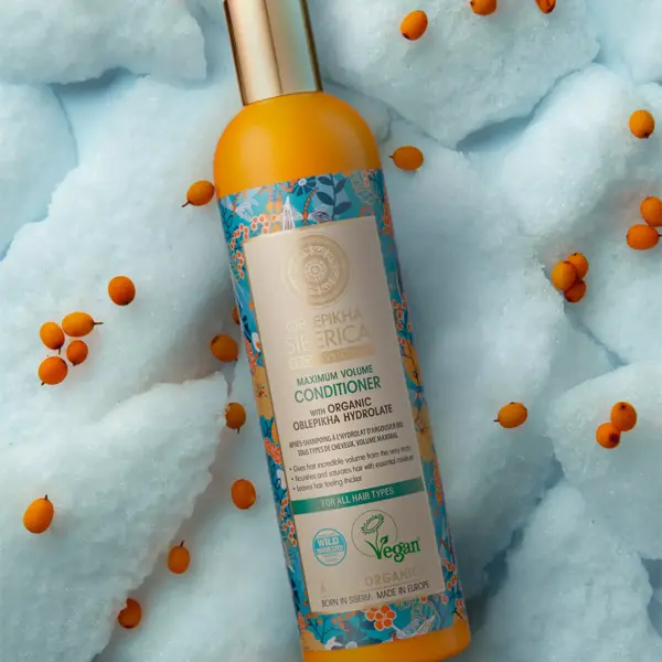 Natura Siberica - Baume à l'Argousier Tous Types de Cheveux 400ml