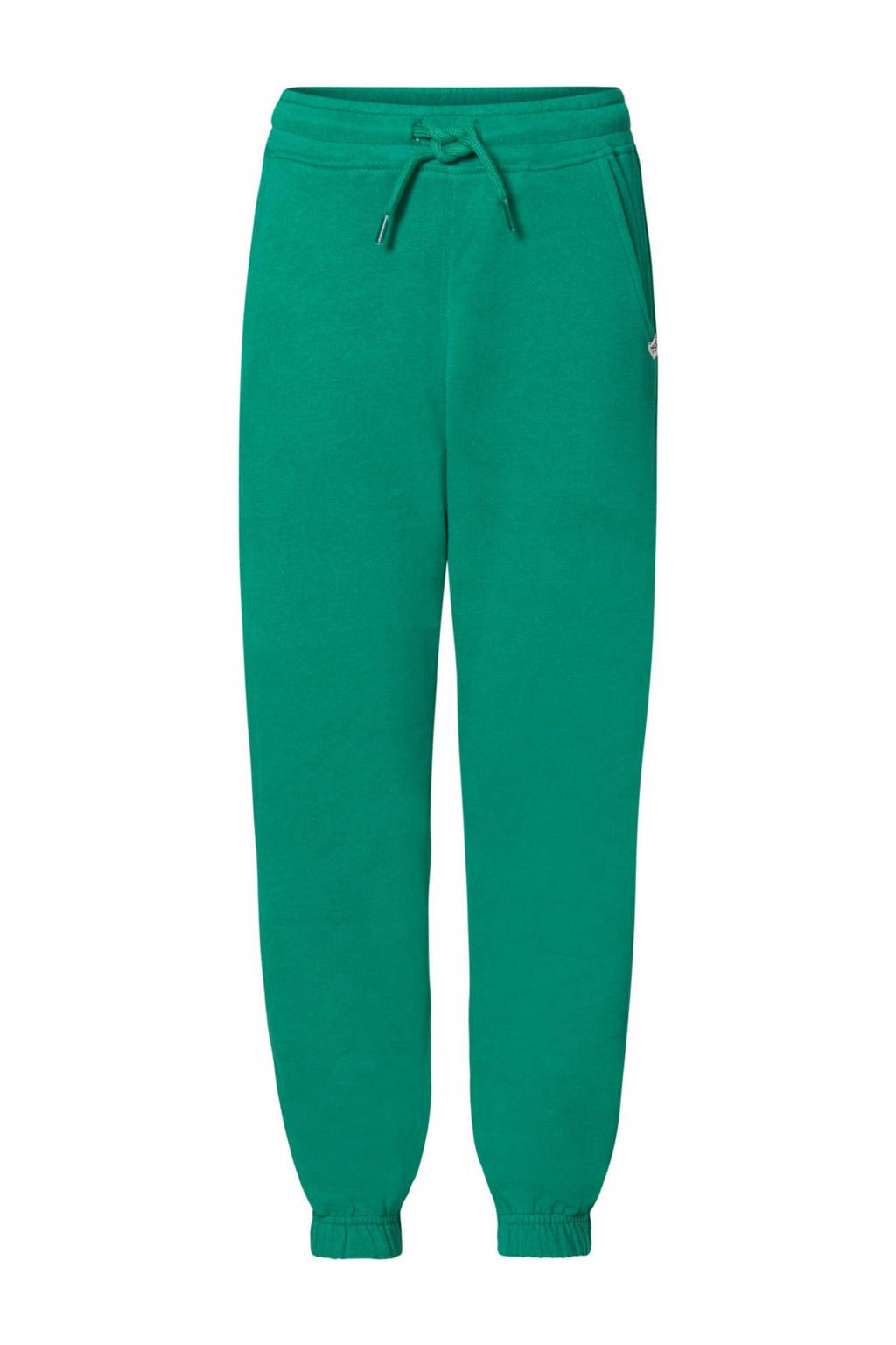 Noppies regular fit broek Nandyal van katoen felgroen