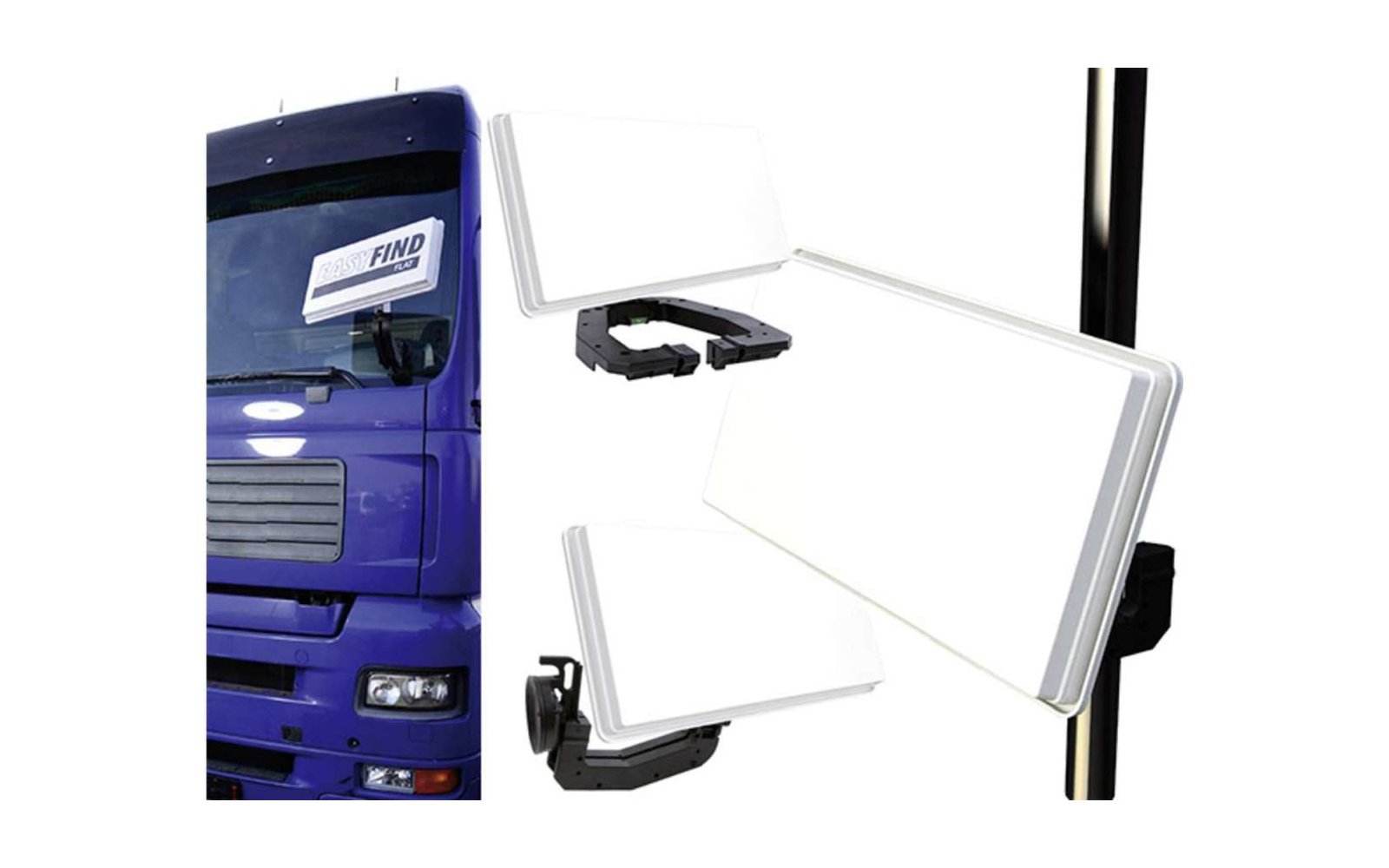 Easyfind Traveller Kit II Satelliten Flachantenne
