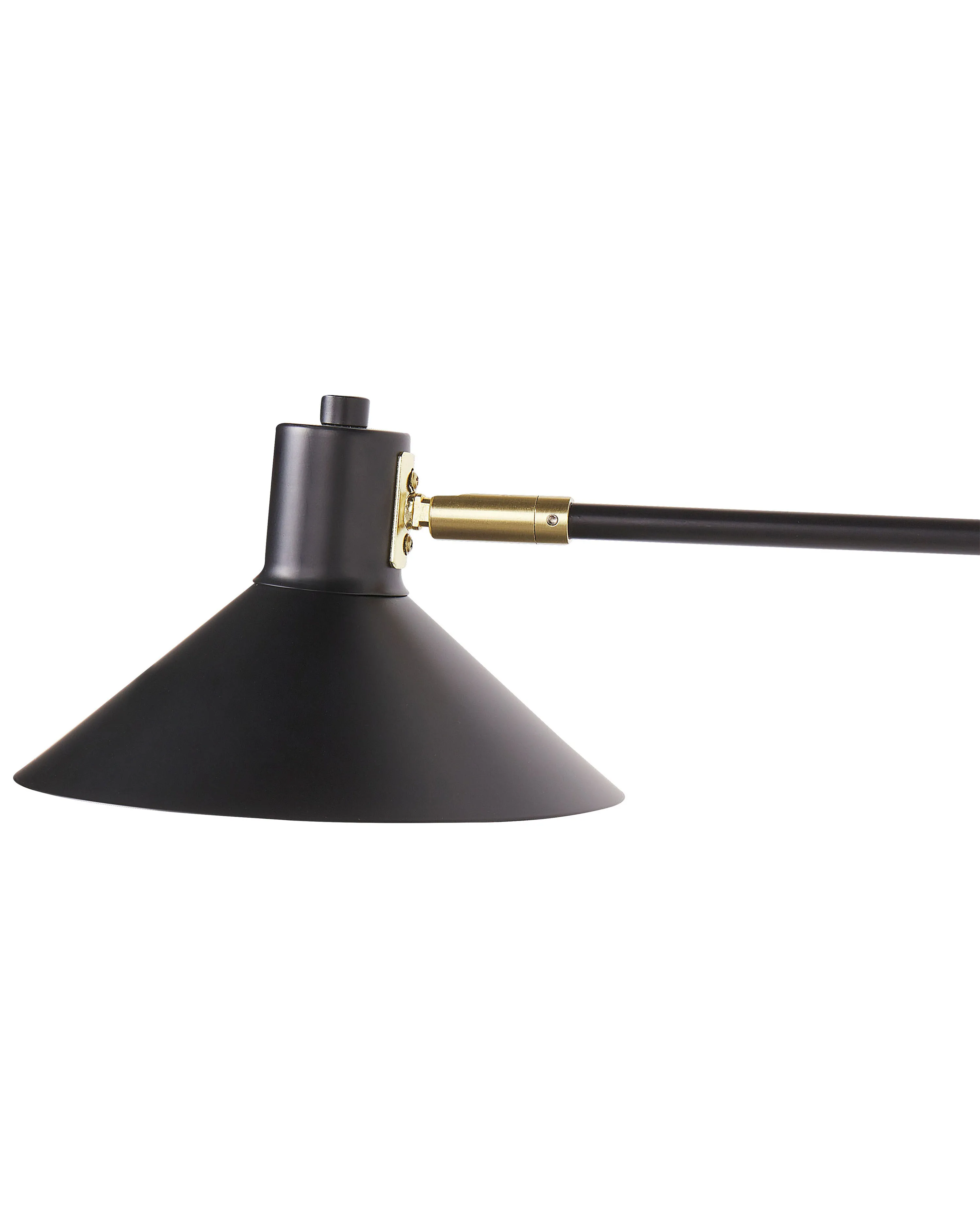 Wandlamp KADASSA verstelbaar Metaal Zwart