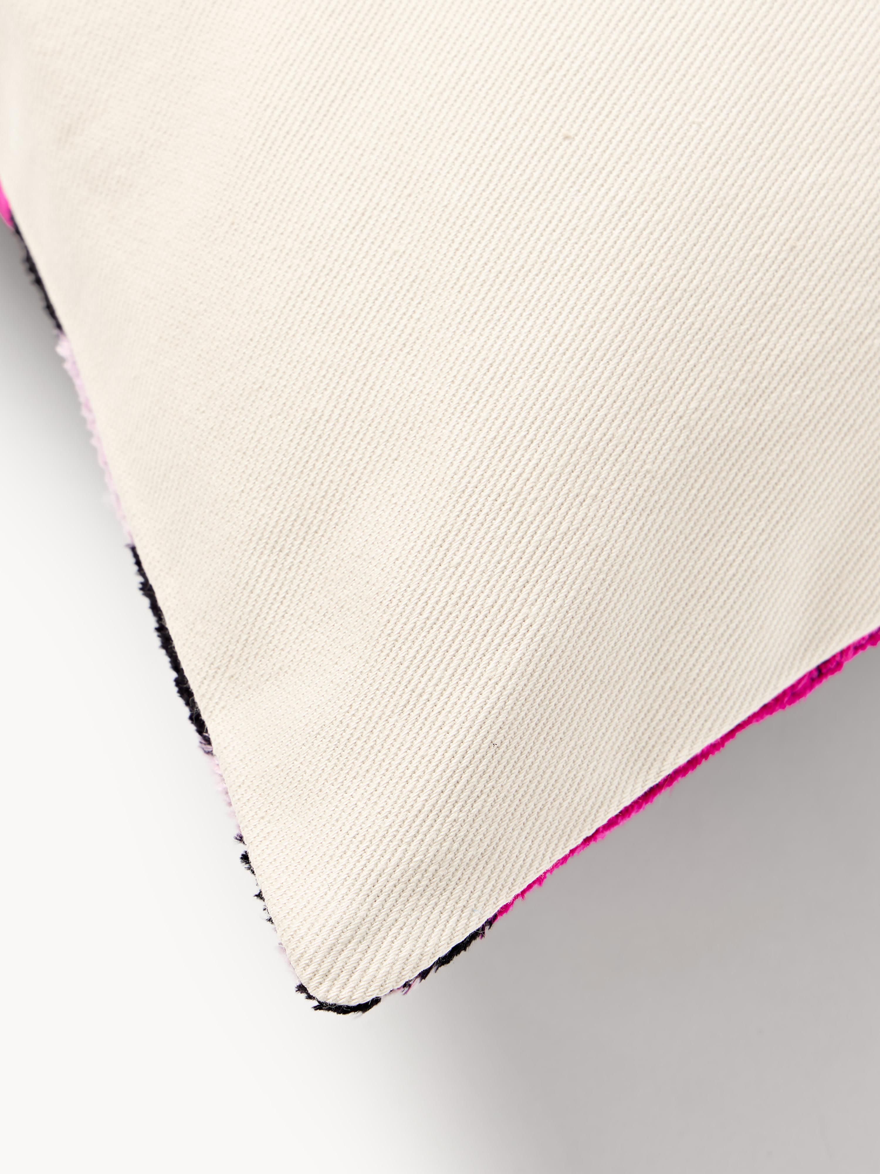 Zijden fluwelen kussenhoes Velvety met abstract patroon