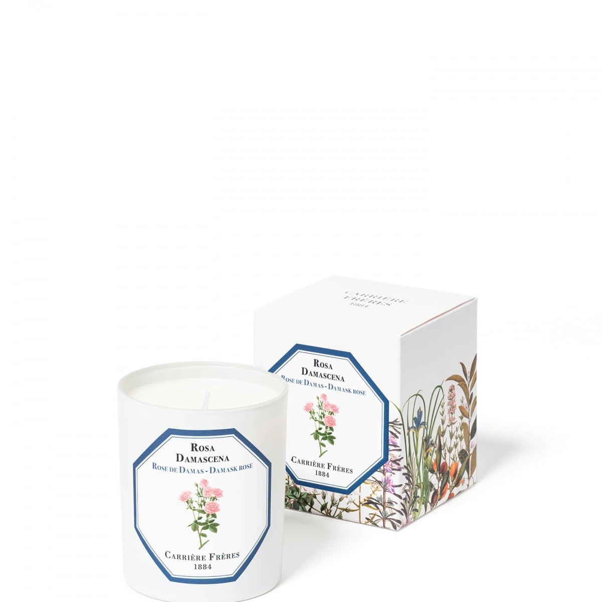 CARRIÈRE FRÈRES Rose de Damas - Rosa Damascena Bougie Parfumée