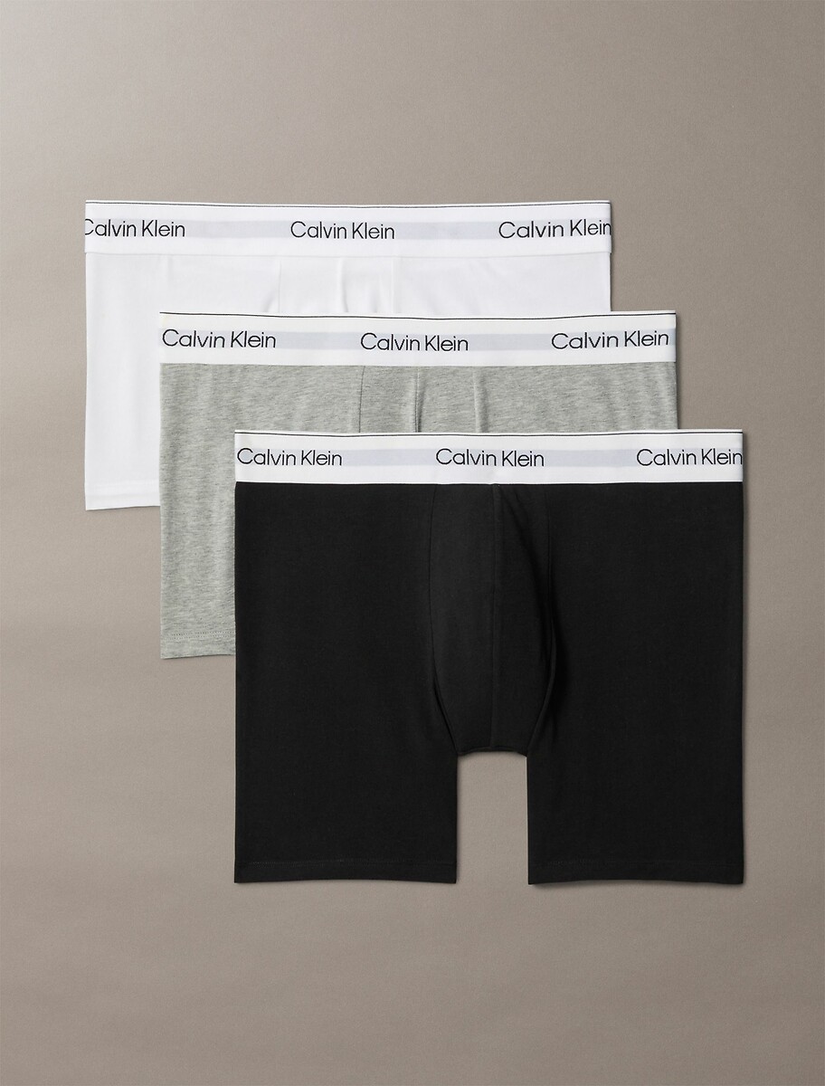 CALVIN KLEIN ROUPA ÍNTIMA<br>Conjunto de 3 Cuecas Boxer