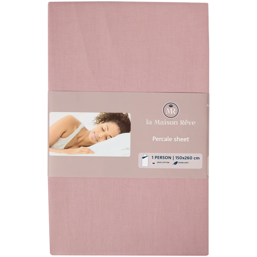 Drap en percale de coton La Maison Rêve